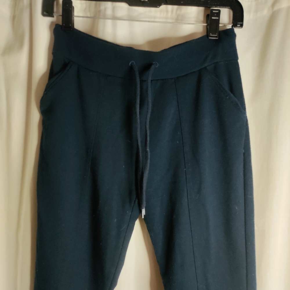 A.P.C. Navy Blue Drawstring Sweatpants